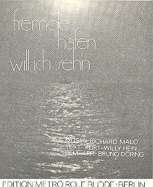 Cover Fremde Häfen will ich sehn: für Blasorchester (antiquarisch)