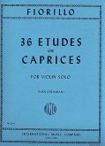 36 Sudies or Capriccios for violin 36 Sudies or Capriccios for violin