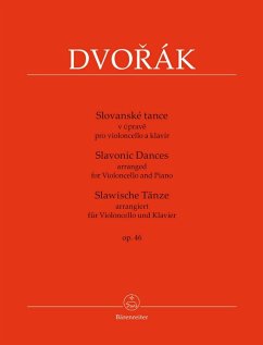 Cover Slawische Tänze op.46 für Violoncello und Klavier