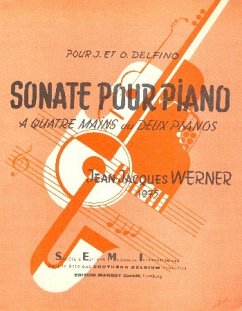 Cover Sonate pour piano