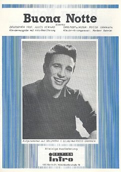 Cover Buona notte: Einzelausgabe Gesang und Klavier