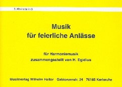 Cover Musik für feierliche Anlässe für Blasorchester Klarinette 2 in B