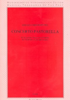 Cover Concerto pastorella für Violine, Streichorchester und Bc Partitur (= Cembalo / Klavier)