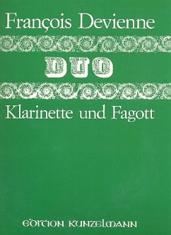 Cover Duo 6 für Klarinette und Fagott Spielpartitur