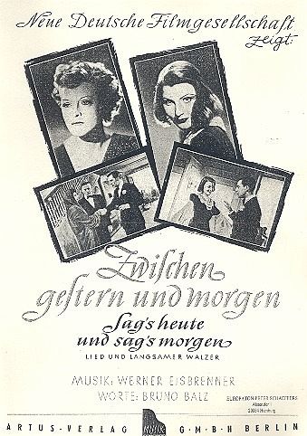 Sag's heute und sag's morgen: für Klavier Sag's heute und sag's morgen: für Klavier