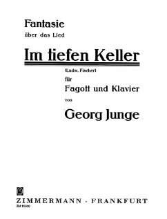 Cover Fantasie über das Lied 'Im tiefen Keller' für Fagott und Klavier