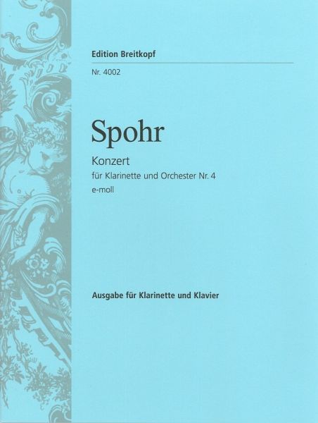 Konzert e-Moll Nr.4 für Klarinette und Orchester für Klarinette und Klavier