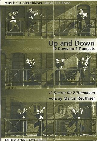 Up and down für 2 Trompeten Spielpartitur