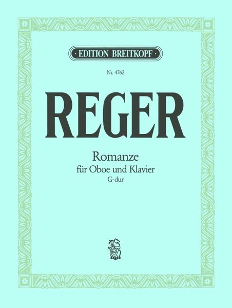 Romanze G-Dur für Oboe und Klavier Romanze G-Dur für Oboe und Klavier