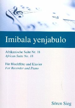 Cover Imibala yenjabuli für Altblockflöte und Klavier