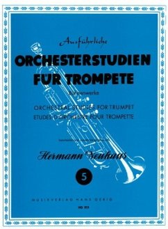 Cover Orchesterstudien für Trompete Band 5 Bühnenwerke