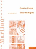 3 Madrigale für Violine und Viola Spielpartitur 3 Madrigale für Violine und Viola Spielpartitur