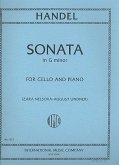 Sonata g minor for violoncello and piano Sonata g minor for violoncello and piano