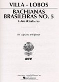 Aria for soprano and guitar Bachianas Brasileiras no. 5