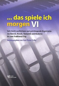 Cover Das spiele ich morgen Band 6 für Orgel