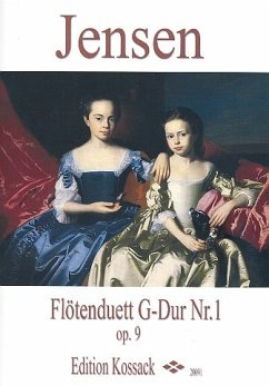 Cover Duett G-Dur op.9 Nr.1 für 2 Flöten Partitur und Stimmen