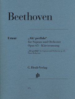 Cover Ah perfido op.65 für Sopran und Orchester Klavierauszug