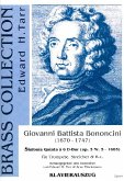 Sinfonia quinta ŕ 6 D-Dur op.3,5 für Trompete, Streicher und Bc für Trompete und Klavier (Orgel)