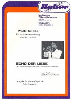 Cover Echo der Liebe für 2 Trompeten und Klavier