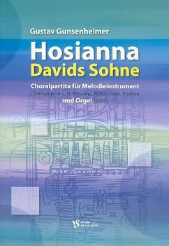 Cover Hosianna Davids Sonne für Melodieinstrument und Orgel Partitur und Stimmen