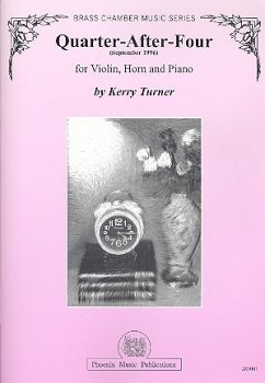 Cover Quarter-After-Four for violin, horn and piano parts