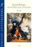 6 einfache Duette ... Band 2 (Nr.4-6) für 2 Violoncelli Partitur und Stimmen 6 einfache Duette ... Band 2 (Nr.4-6) für 2 Violoncelli Partitur und Stimmen