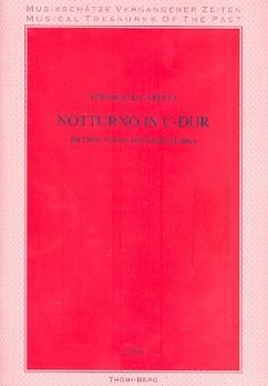 Cover Notturno C-Dur für Flöte, Violine und Gitarre Partitur und Stimmen