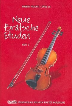 Cover Neue Bratsche-Etüden op.15 Band 3 für Viola