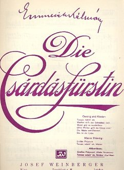 Cover Tanzen möcht ich aus Die Csárdásfürstin für Akkordeon