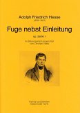 Fuge nebst Einleitung op.39,1 für Flöte, Oboe, Klarinette, Horn und Fagott Partitur und Stimmen