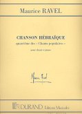 Chanson hebraique pour voix moyenne et piano (he/fr)