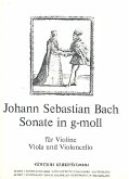 Sonate g-Moll für Violine, Viola und Violoncello Stimmen Sonate g-Moll für Violine, Viola und Violoncello Stimmen