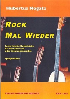 Cover Rock mal wieder für 3 Gitarren (Gitarren-Ensemble) Spielpartitur
