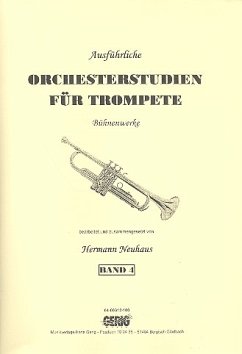 Cover Orchesterstudien für Trompete Band 4 Bühnenwerke