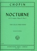Nocturne E flat major op.9,2 for cello and piano Nocturne E flat major op.9,2 for cello and piano