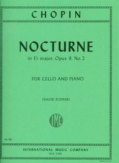 Nocturne E flat major op.9,2 for cello and piano Cover Nocturne E flat major op.9,2 for cello and piano