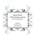 3 Sonatas op.54 for bassoon and piano