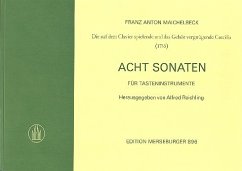 Cover 8 Sonaten für Tasteninstrumente