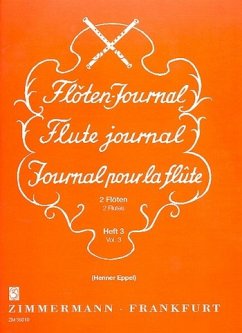 Cover Flöten-Journal Band 3 für 2 Flöten Partitur