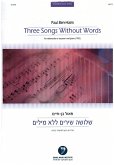 3 Songs without Words for violoncello (bassoon) and piano score 3 Songs without Words for violoncello (bassoon) and piano score