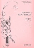 Quattro rispetti op.11 für hohe Singstimme und Klavier Quattro rispetti op.11 für hohe Singstimme und Klavier