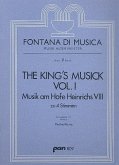 The Kings Musick Musik am Hofe Heinrichs VIII zu 4 Stimmen Band 1 Partitur