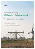 Mühle im Schwarzwald für Flöten-Ensemble (5 Spieler) Partitur und Stimmen