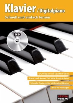 Cover Klavier / Digitalpiano - Schnell und einfach lernen, mit Audio-CD