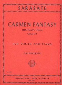 Carmen Fantasy op.25 for violin and piano Carmen Fantasy op.25 for violin and piano