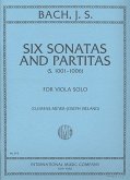 6 Violin Sonatas and Partitas for viola 6 Violin Sonatas and Partitas for viola