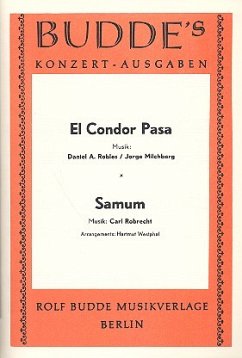 Cover El condor pasa und Samum: für Konzert Ausgabe (antiquarisch)