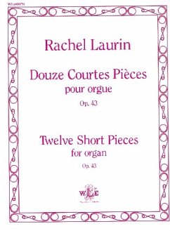Cover 12 courtes pičces op.43 pour orgue