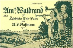 Cover Am Waldrand Band 1 für 2 Trompeten (andere Blasinstrumente) Spielpartitur mit Text)