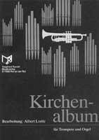 Cover Kirchenalbum für Trompete und Orgel